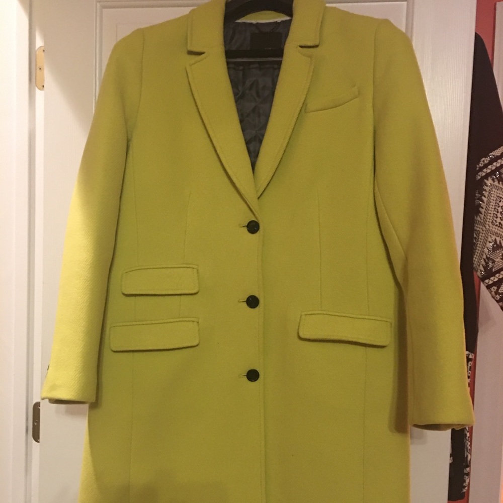 Green dress coat